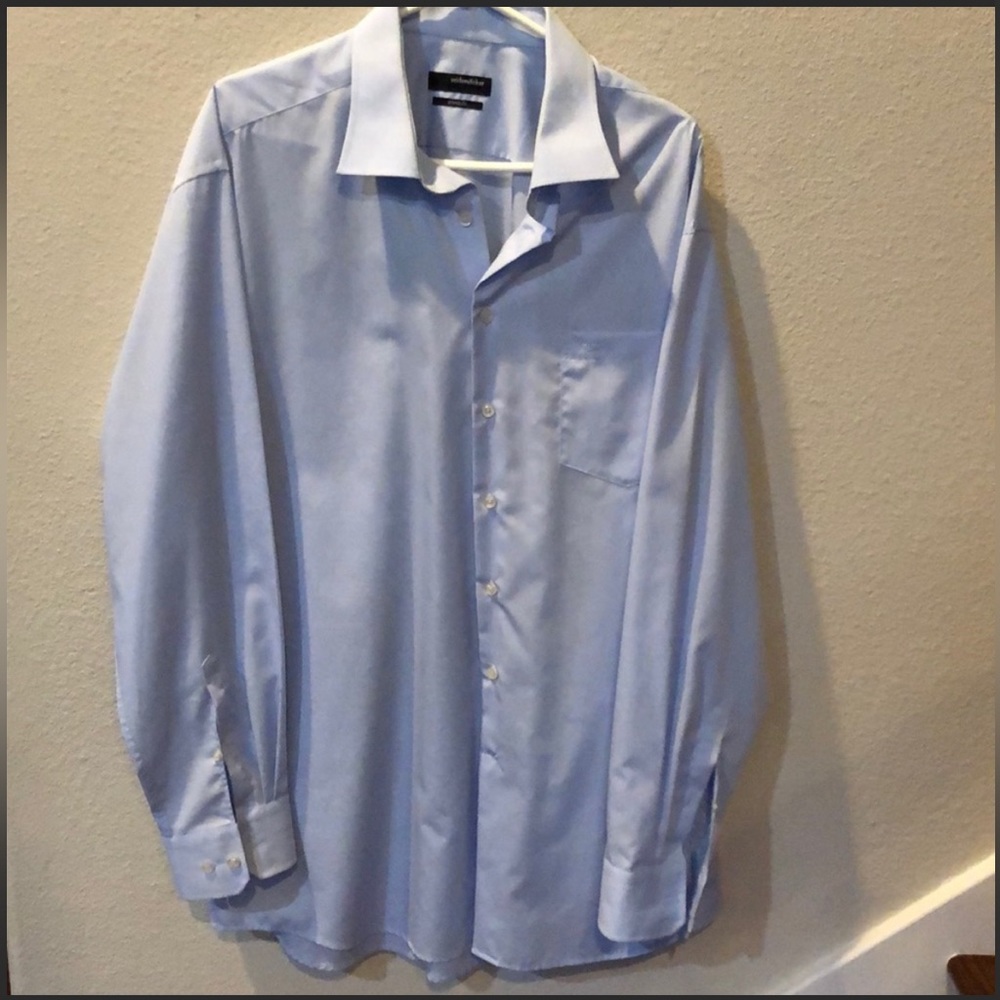 Light blue men’s dress shirt